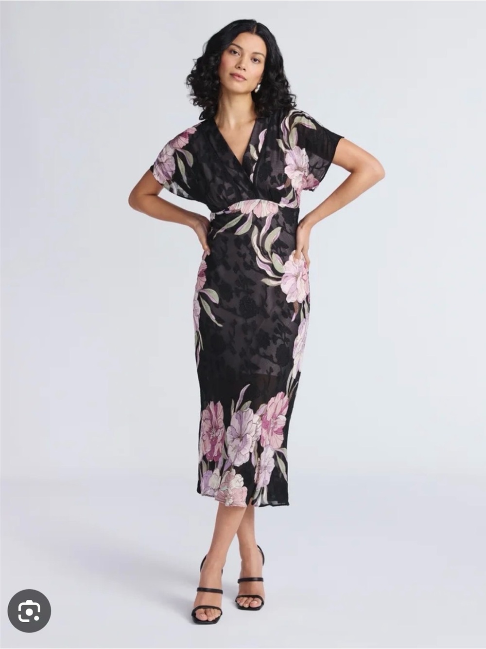 Women’s Bias Midi Dress from Sofia by Sofia Vergara